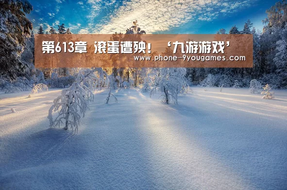 第613章 滚蛋遭殃!‘九游游戏’(图1) 九游游戏